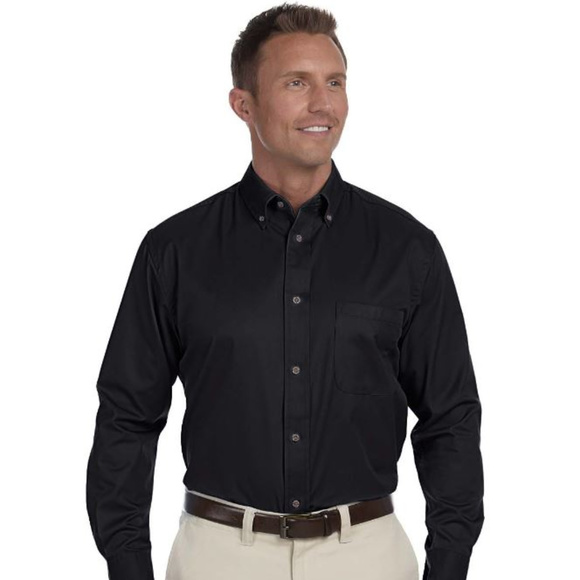 Lauren Ralph Lauren Other - LAUREN RALPH LAUREN BLACK BUTTON SHIRT 16 34/35